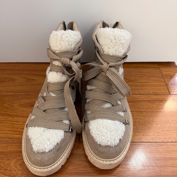 Dolce Vita Shearling Bootie - Picture 2 of 5